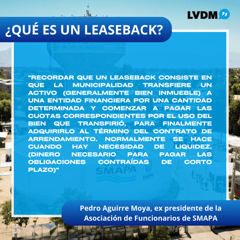 Leaseback en SMAPA