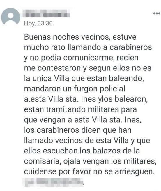 Noche de balacera en Maipú: Carabineros es repelido y captan uso de ametralladoras