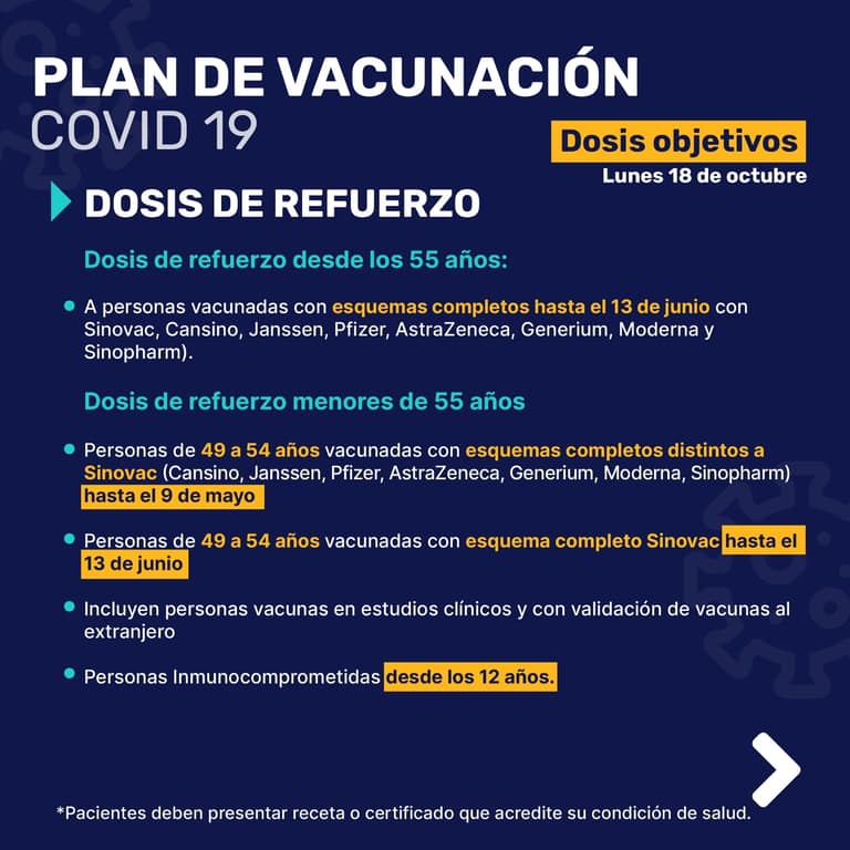 Puntos de vacunación en Maipú cerrarán al medio día este lunes