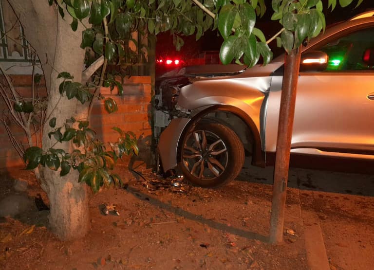 maipu persecución choque