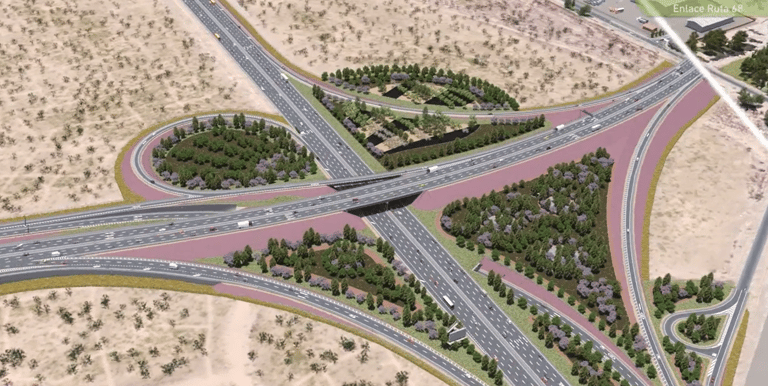 Conexión Vial Ruta 78 y 68