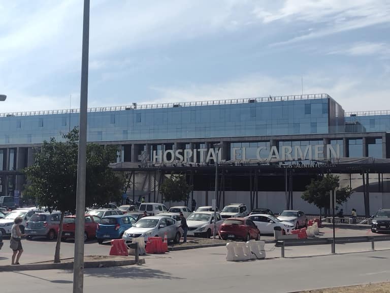 Obras en Hospital El Carmen
