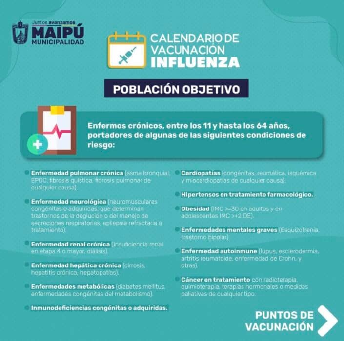 enfermedad crónica influenza