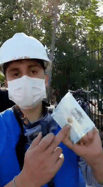 ¿Esa es manera de tratar al pueblo?: voluntario de salud denuncia heridos con perdigones en Maipú