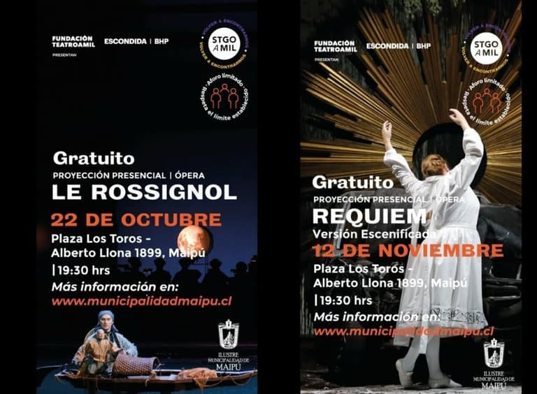 Proyección de ópera