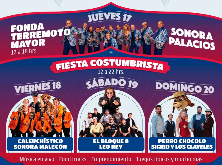 Con Leo Rey y la Sonora Palacios confirmados: Maipú anuncia la parrilla de Fiestas Patrias
