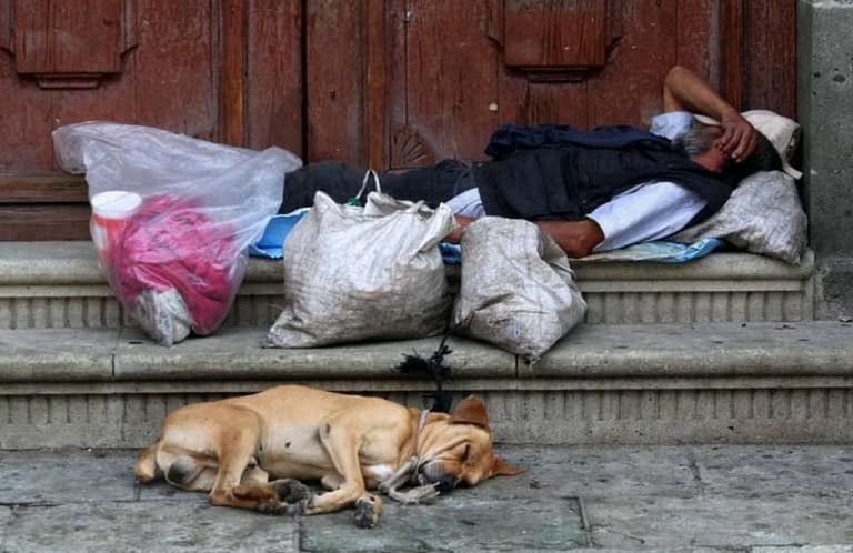 persona en situación de calle