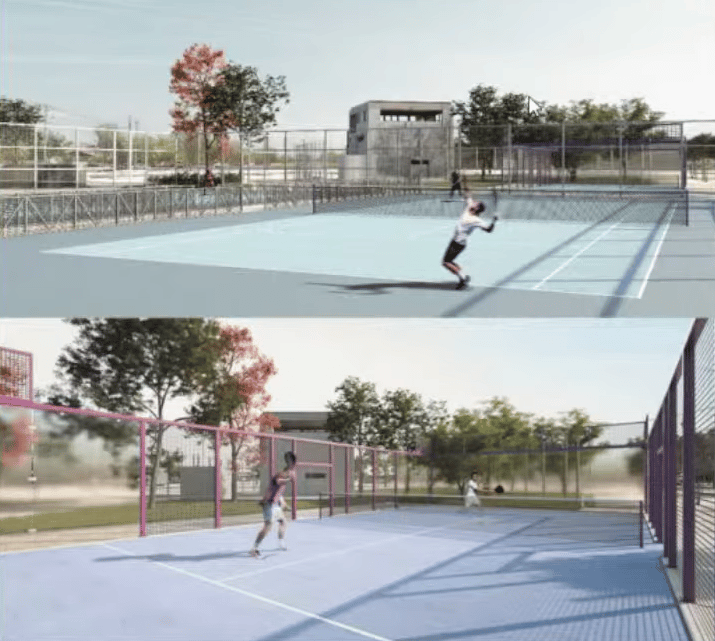 Barrio Sol Poniente estrena multicancha y Maipú tendrá sus primeras canchas públicas de pádel