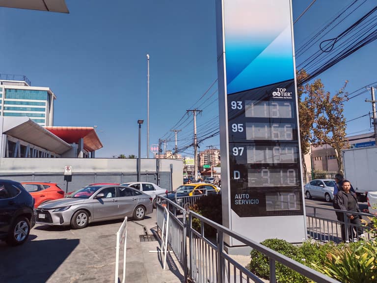 Alza de Precios de las bencinas