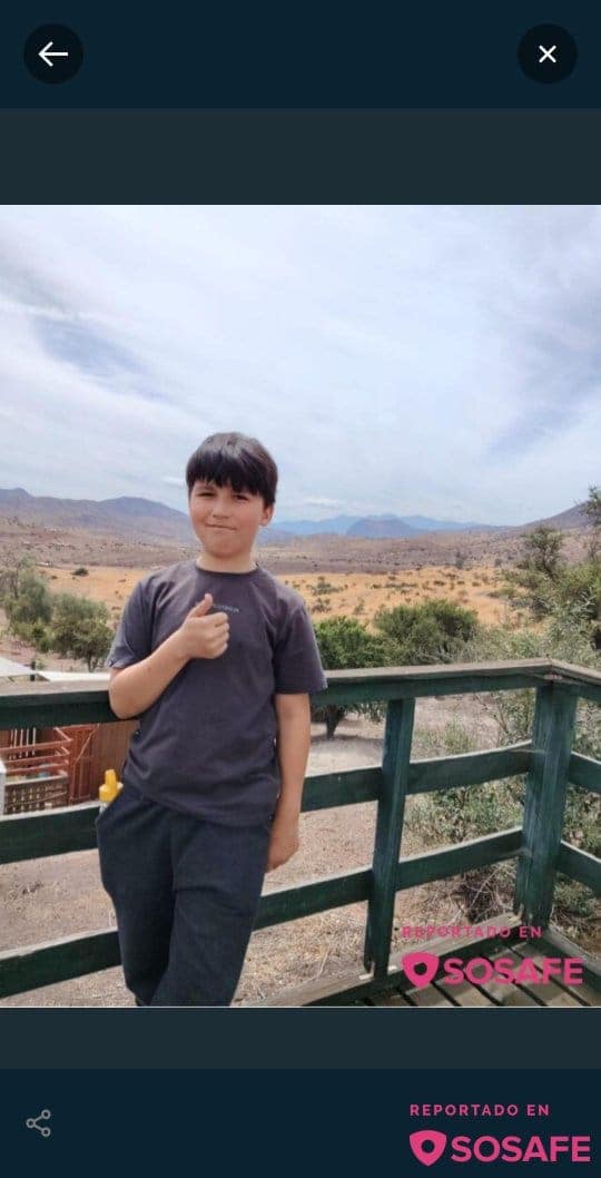 ENCONTRADO: Se busca a Baltazar Orellana: menor de 11 años lleva 3 horas desaparecido