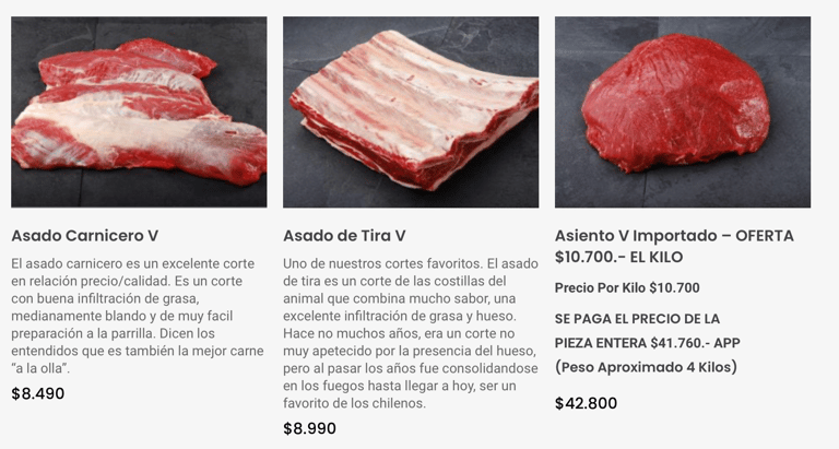 precios la carne maipu