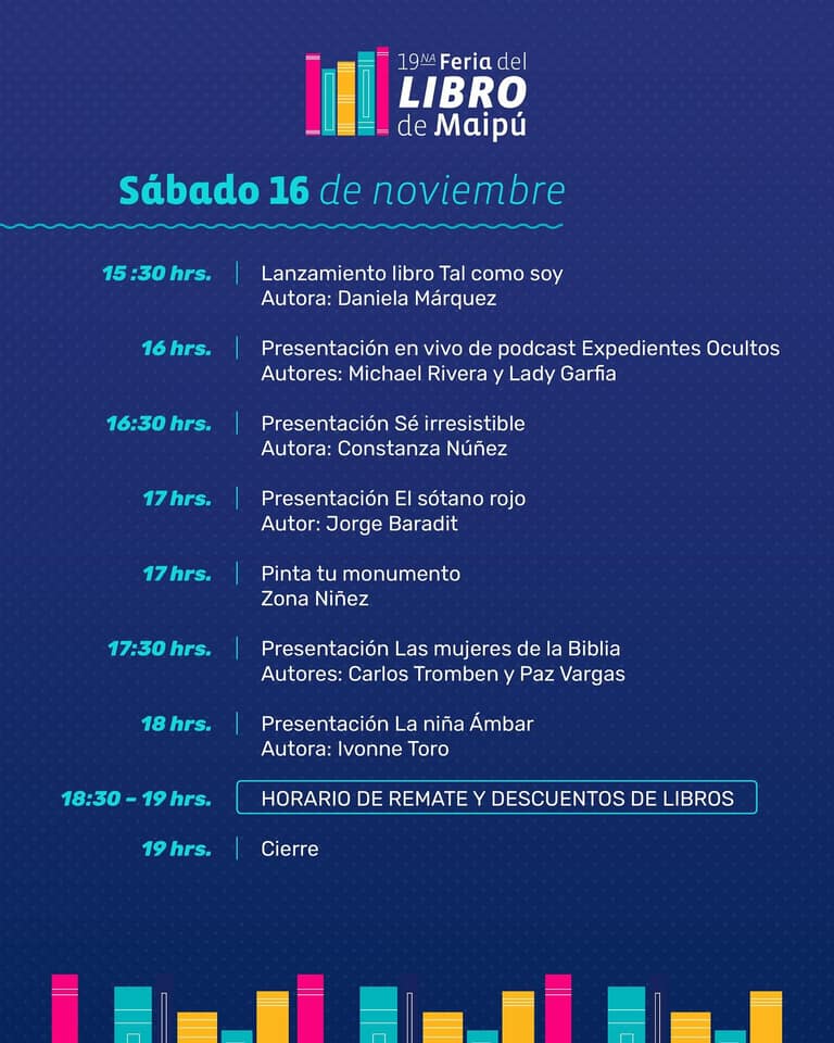 cronograma feria del libro