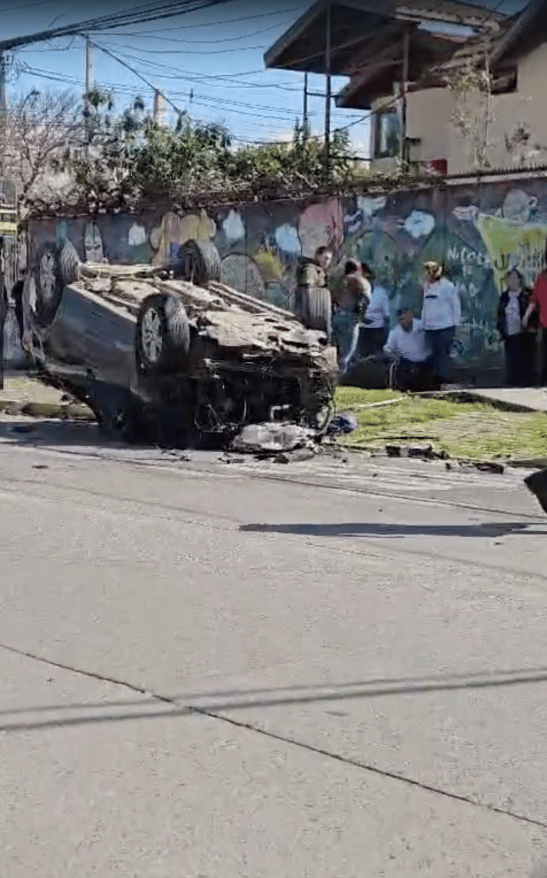 Choque fatal en Cuatro Poniente: Carabineros confirma fallecimiento de delincuente y tres detenidos