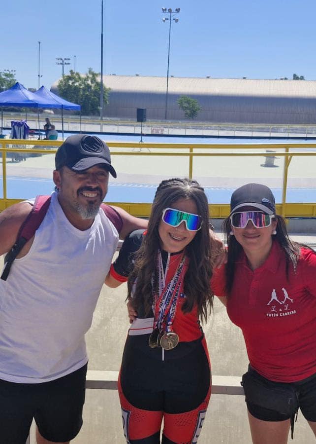 Javiera Rojas Tobar clasificando al nacional de la categoría escuela formativa en Valdivia.