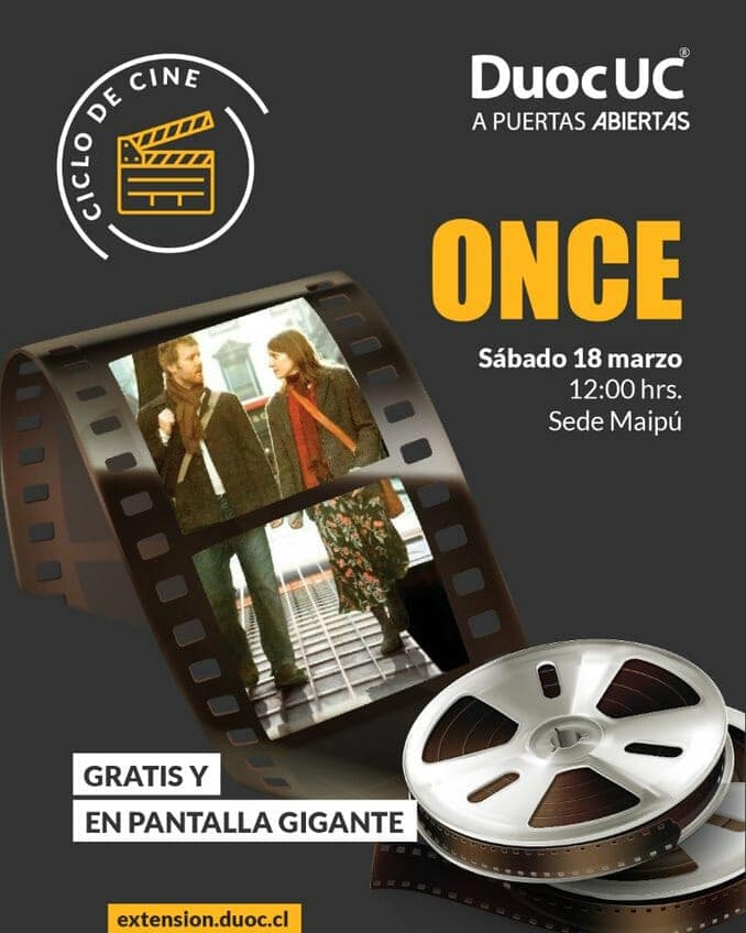 Duoc UC Maipú te invita al ciclo de cine: “El valor de las grandes historias”