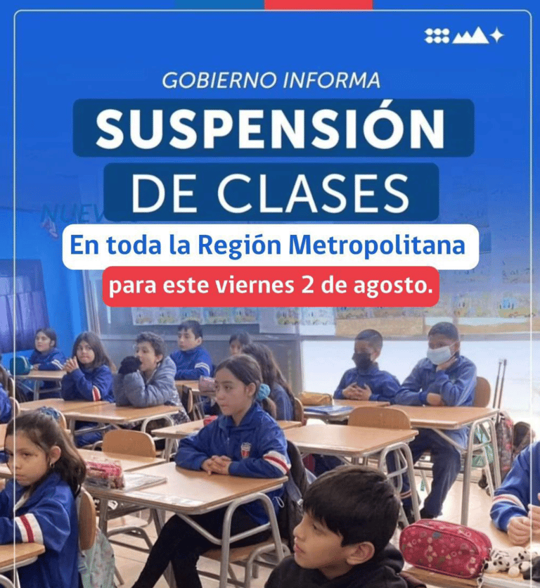 suspension de clases