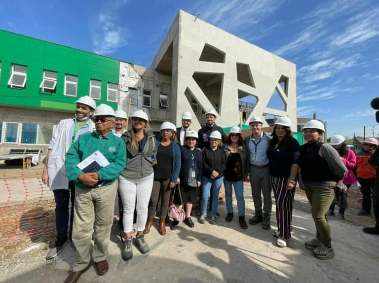 Se retoman obras en Cesfam de Villa El Abrazo.