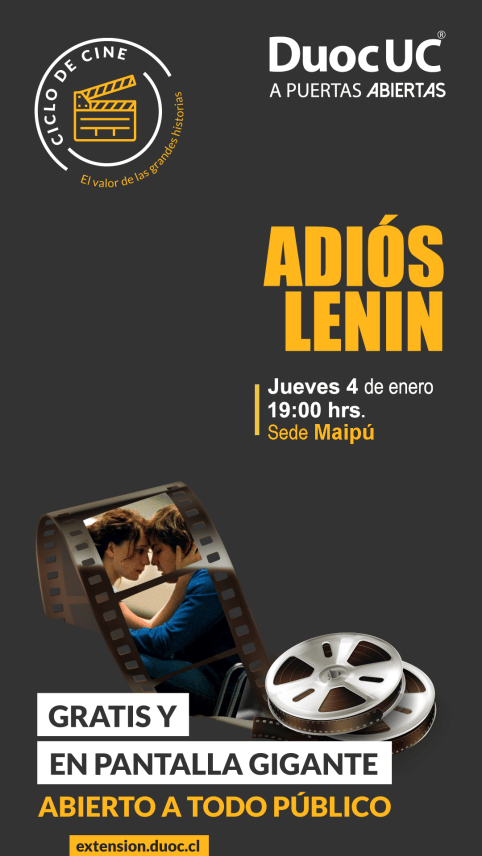 Conoce la cartelera del ciclo de cine de Duoc Maipú para el mes de enero