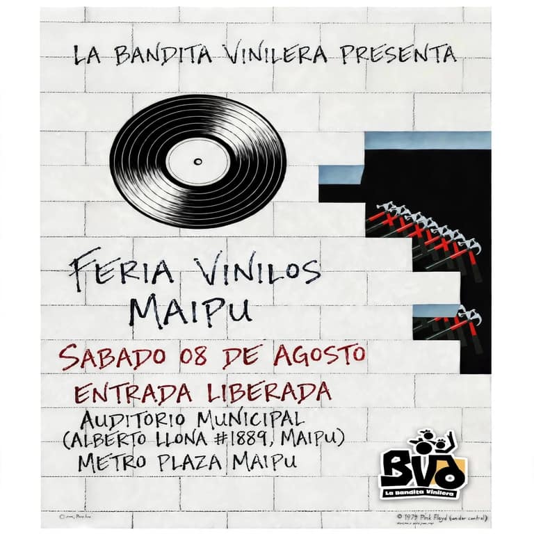 ¡No se lo pierda! Feria de Vinilos regresa este sábado al Auditorio Municipal de Maipú