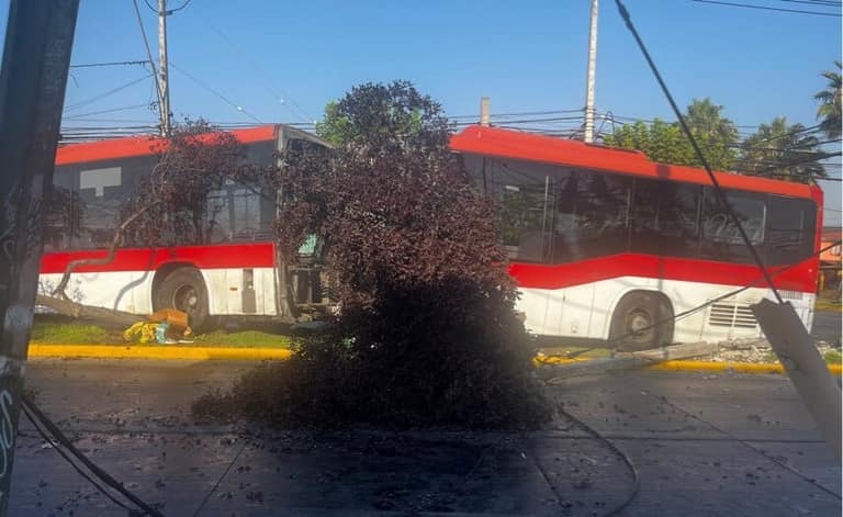 Choque bus Red
