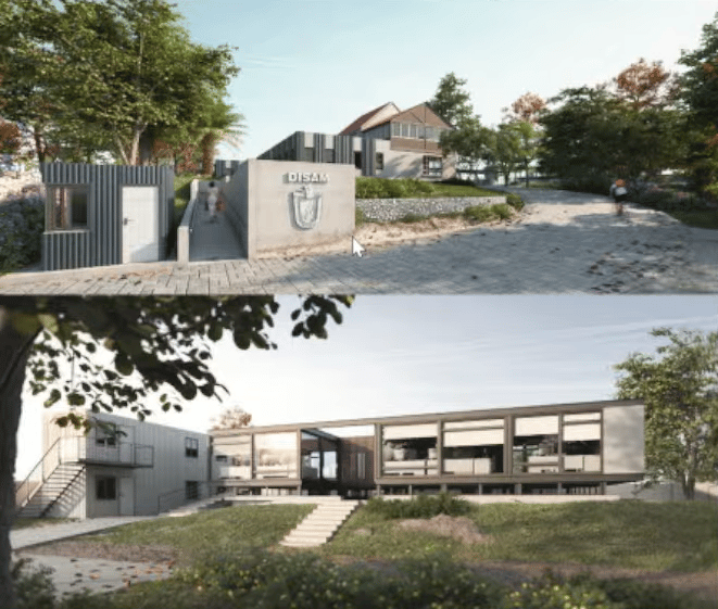 nuevo edificio Dirección de Salud Municipal