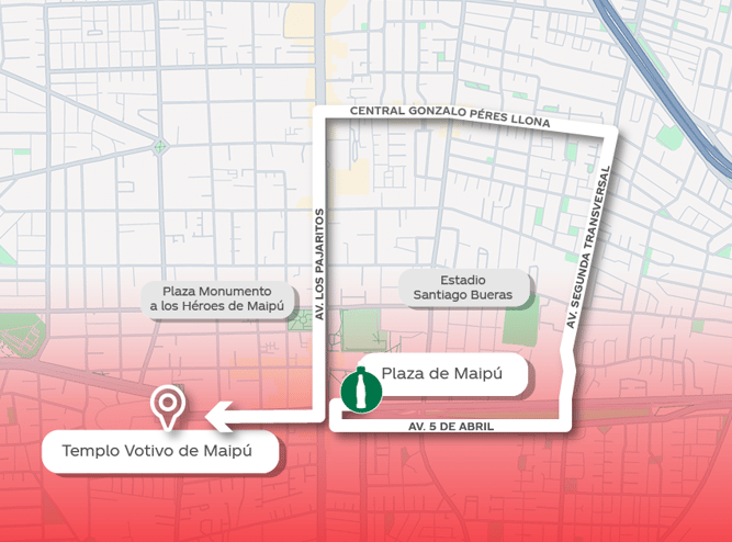 Caravana Navideña Coca-Cola en Maipú