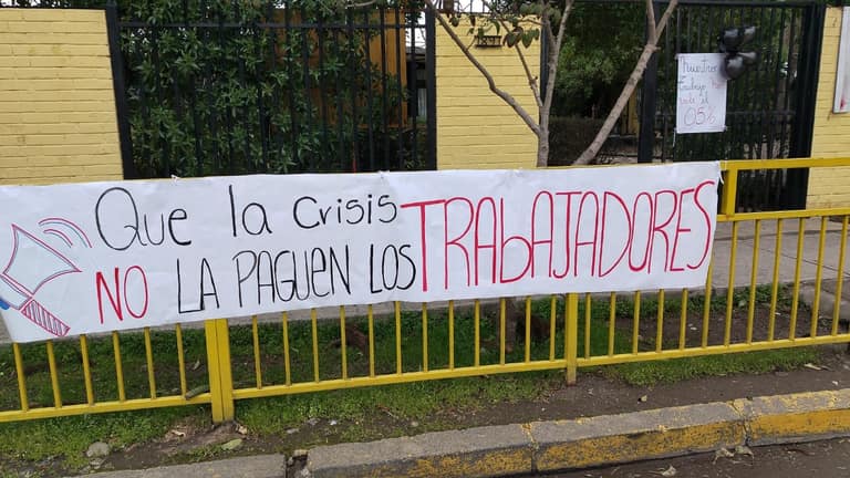 huelga legal en maipu