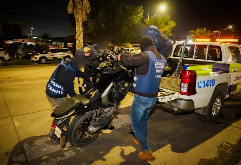 operativo en maipu
