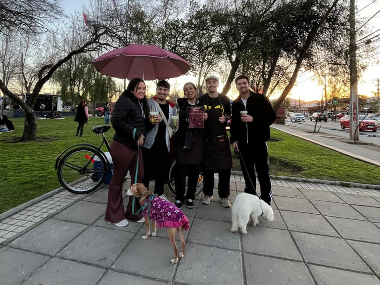 Tacheri: el carrito sobre ruedas que acerca el café de especialidad a los barrios de Maipú