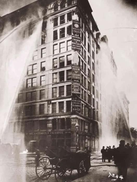 Incendio en la fábrica Cotton Textile, Nueva York