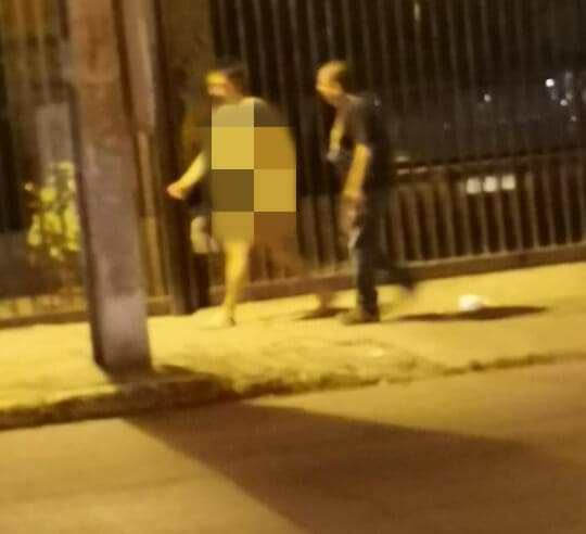 #SOSMaipú: Se reporta hombre desnudo transitando en Maipú