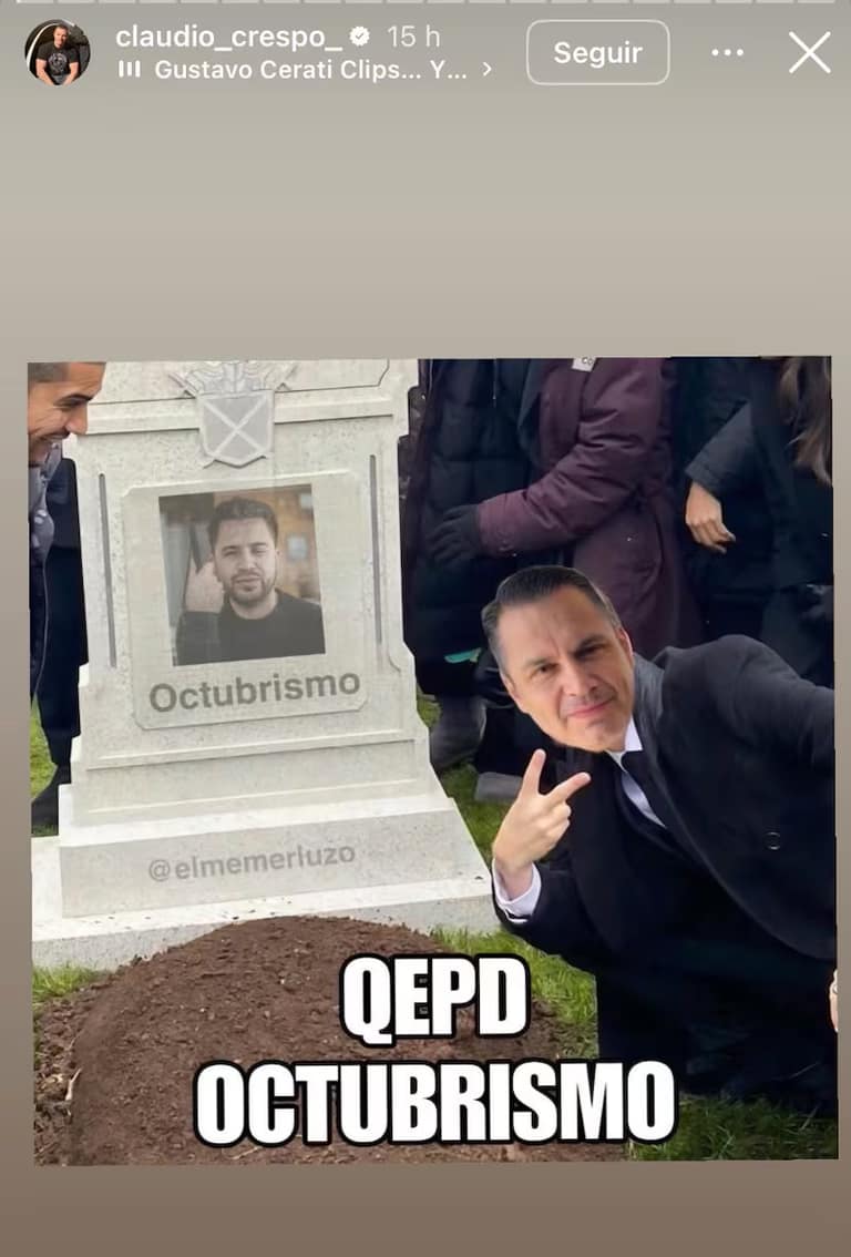 Meme Claudio Crespo
