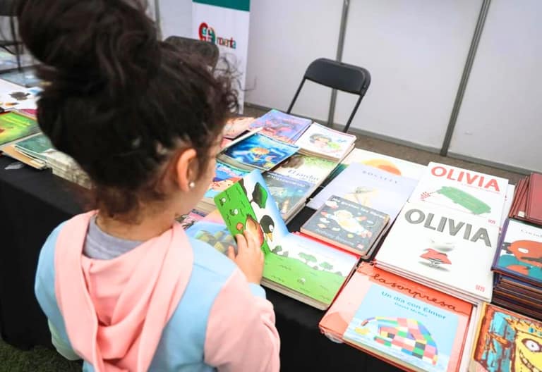 feria del libro en plaza de maipu
