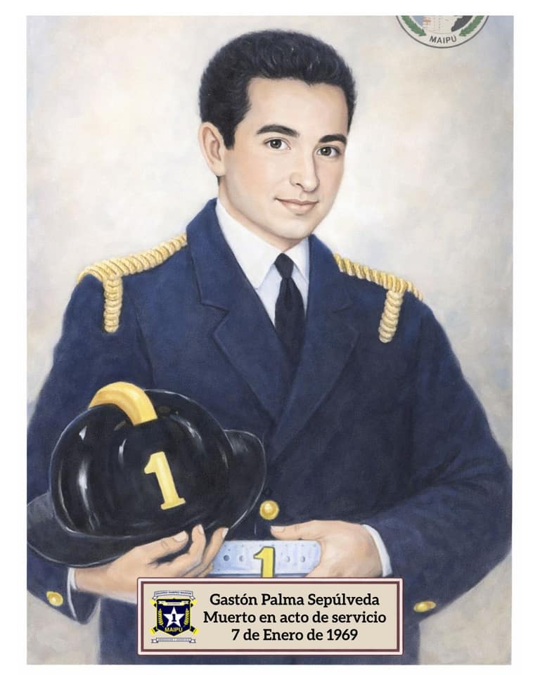 57 años de legado: Maipú rinde honores a Gastón Palma, mártir de Bomberos