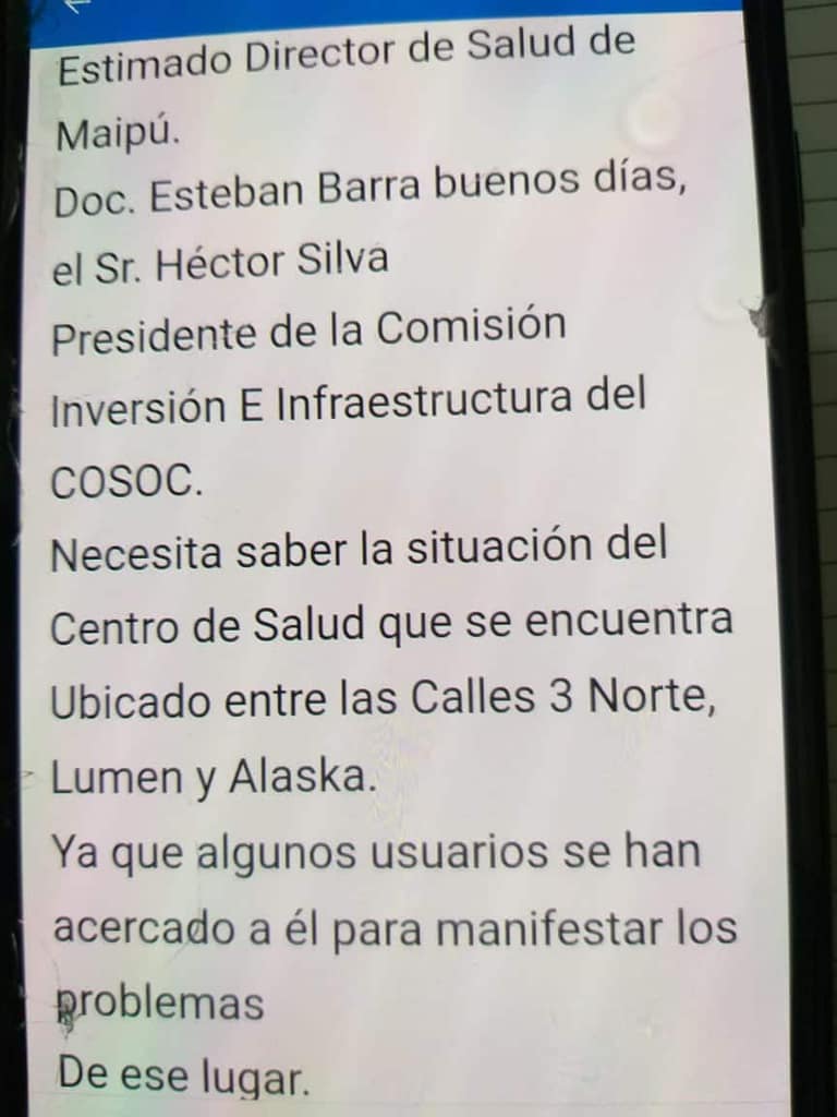 Tres años y siete meses: La eterna espera de los vecinos del barrio Clotario Blest de Maipú por la apertura de un Centro de Salud construido en 2016
