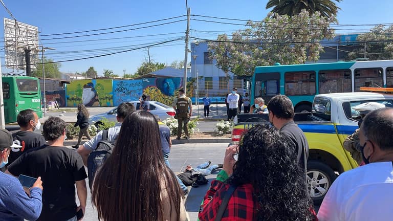 Balacera en 5 de Abril