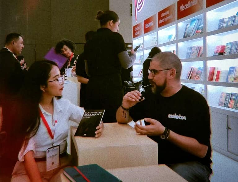 José Baroja en la Feria Internacional del Libro de Guadalajara