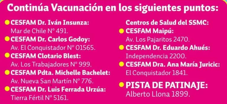Continúa plan de vacunación para menores de 56 años, ¿Necesito permiso para vacunarme?