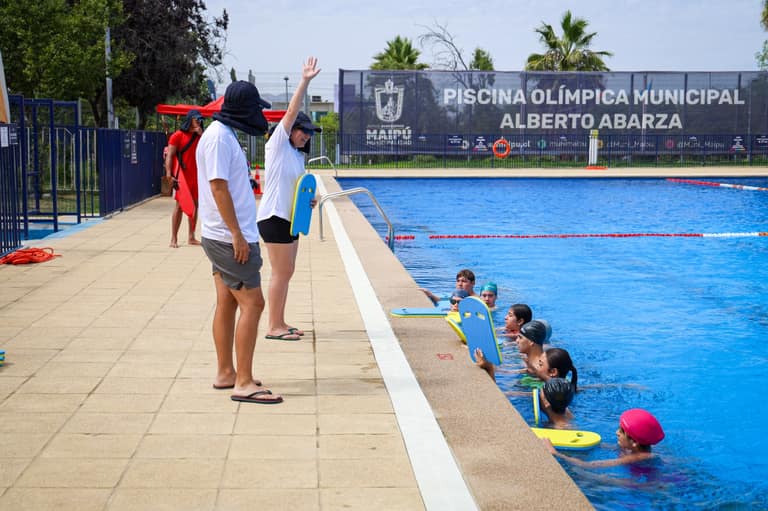 piscina en maipu