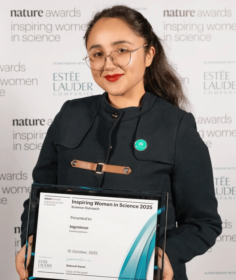 Científica maipucina Daniela Quiñones es finalista mundial de los Nature Awards por segundo año consecutivo