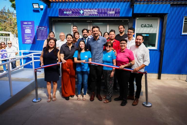 Se inaugura tercera farmacia municipal de Maipú en Ciudad Satélite