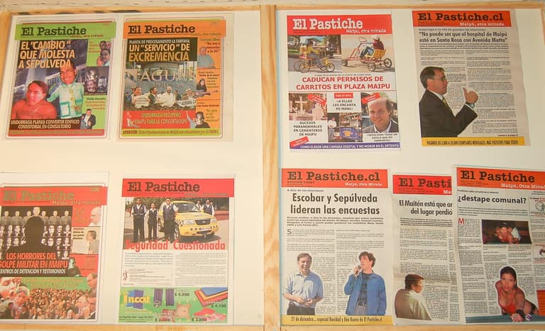 Pastiches impresos