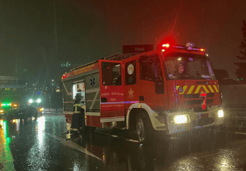 colisión múltiple en Maipú