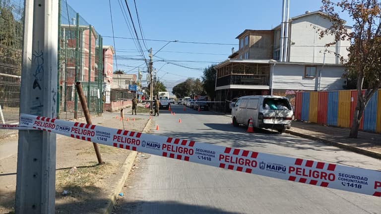ecoh fiscalia balacera en maipu, crimen organizado