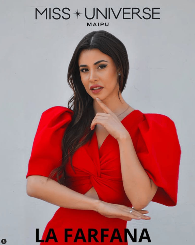 Ariel Cordero candidata a Miss Universo Maipú