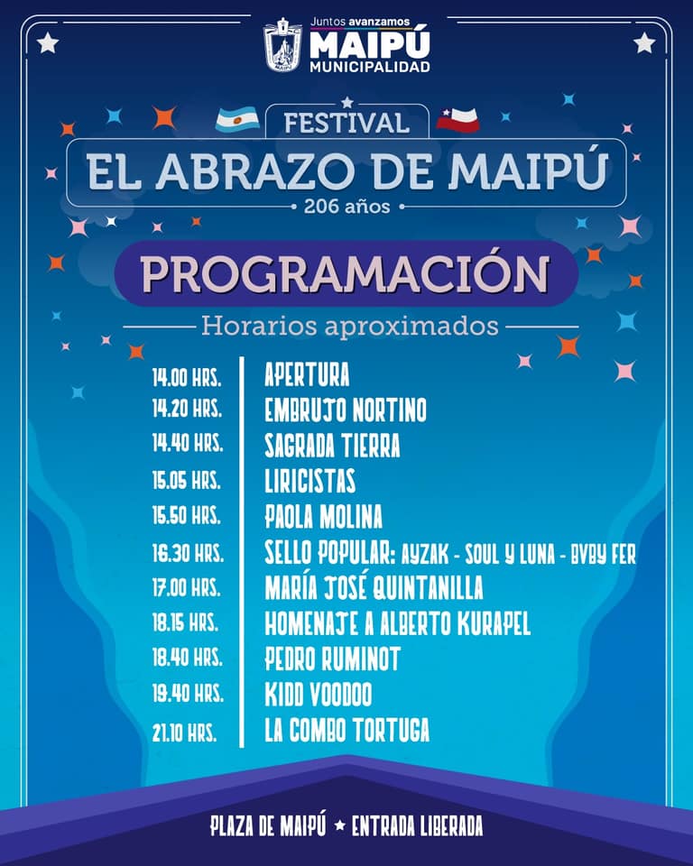 programacion festival el abrazo