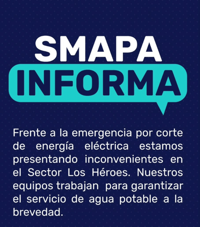 corte de agua