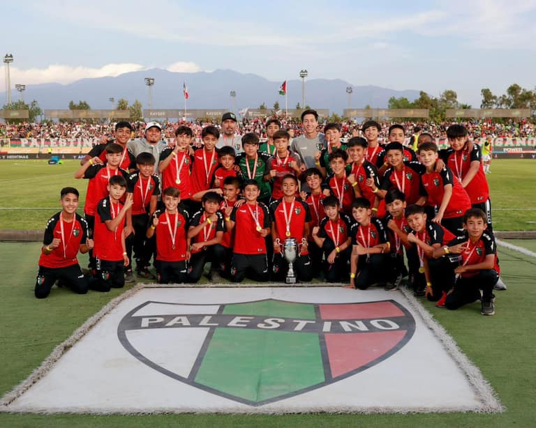 Palestino sub 12 campeón