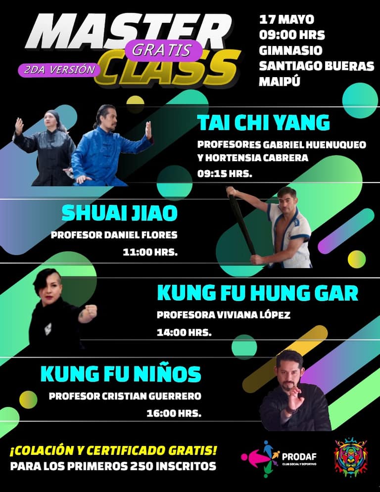 Master class de Kung Fu