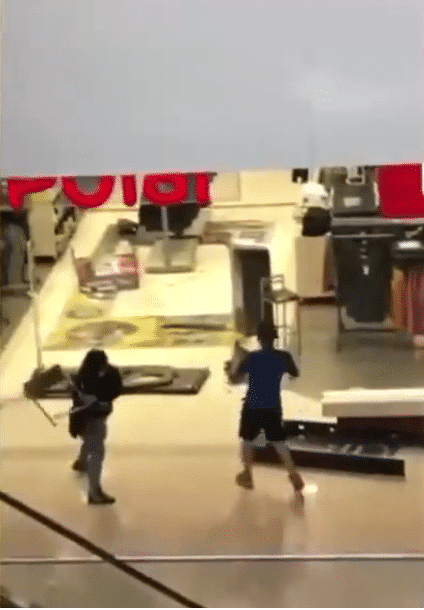 mall arauco maipú asalto